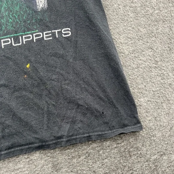 Metallica Master of Puppets T Shirt Mens S Black Tour Concert Rock Distressed - Picture 3 of 13